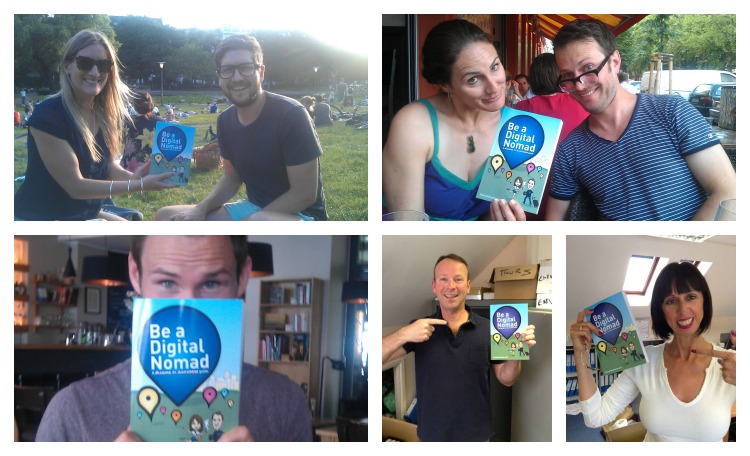 People reading our book