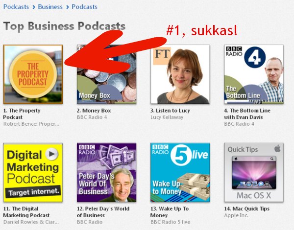 Property Podcast: #1 on iTunes!